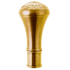 Gehstock / Spazierstock, Metall, 92cm, Top-Qualität, Gold