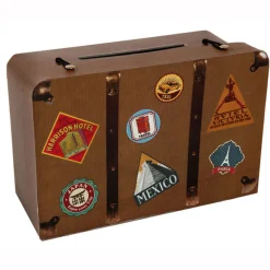 Geschenkbox für Urlaubs-Geld, 24x10x10 cm