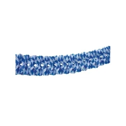 Girlande Großraum Bayern Ø 16 cm, 10 m, Bayrische Dekoration, Bayrisches Fest, Blau-Weiß