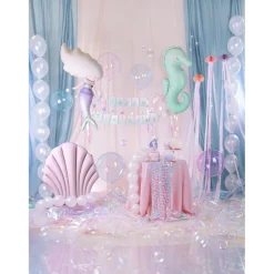 Girlande Happy Birthday / Geburtstag Meerjungfrau - 130 × 100 cm