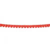 Girlande Herz aus Papier, 4m, rot