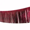 Girlande Lametta, 10 m, rot