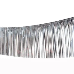 Girlande Lametta, 10 m, silber