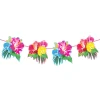 Girlande Tropische Blumen, 6 m