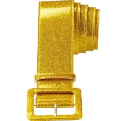 Glittergürtel, gold, 120 cm
