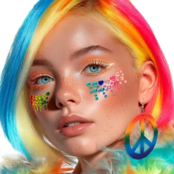 Glitzersteine fürs Gesicht, Pride