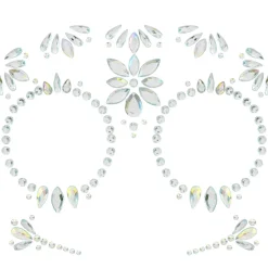 Glitzersteine fürs Gesicht, Tag der Toten, Diamanten