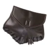 Gürteltasche, braun, Kunstleder