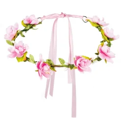 Haarband Mallorca, mit Blüten