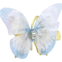 Haarclips Schmetterlinge, 5 cm, 6 Stück