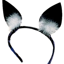 Haarreif Katze / Katzenohren, schwarz