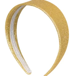 Haarreif Standardgröße, gold glitzernd