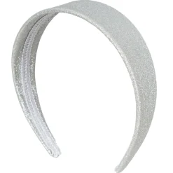 Haarreif Standardgröße, silber glitzernd