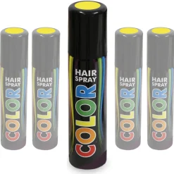 Haarspray gelb, 100 ml