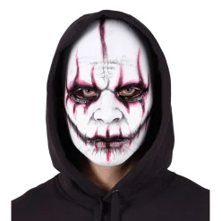 Halloween Maske Evil Joker, weiß
