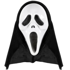 Halloween Maske mit Kapuze Screaming Ghost