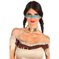 Halsband Indianerin, zum Binden