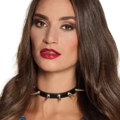 Halsband mit Stacheln Deluxe