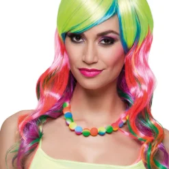 Halskette Fusion, regenbogenfarben