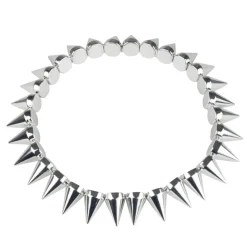 Halskette Spike, silberfarbig