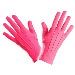 Handschuhe, pink, one size, 12 Stück