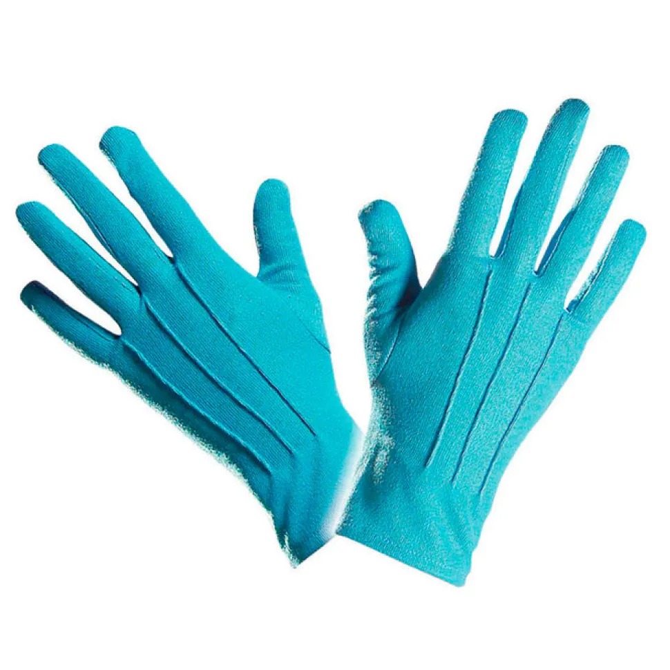 Handschuhe, türkis, one size, 12 Stück
