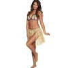 Hawaii-Bastrock Raffia-Bast, 40cm, naturfarben