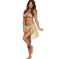 Hawaii-Bastrock Raffia-Bast, 40cm, naturfarben