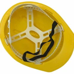 Helm Bauarbeiter, Kunststoff, gelb