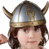 Helm Wikinger mit Hörnern für Kinder
