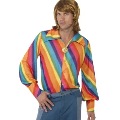 Herren-Hemd Rainbow-Hippie, Größe: M
