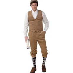 Herren-Hose Knickerbocker beige, Gr. 46-48