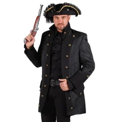 Herren-Kostüm Jacke Gothic Lord, schwarz, Gr. S