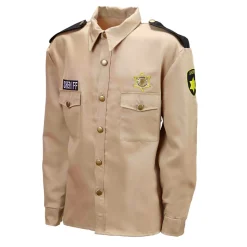 Herren-Kostüm Sheriff-Hemd, Gr. M-L