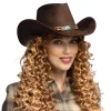Hut Cowboy Brody, Wildlederoptik, Braun, Einheitsgröße