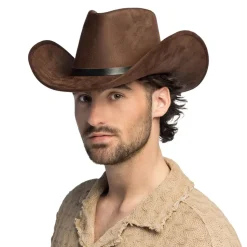 Hut Cowboy Bronco, Einheitsgröße, Braun