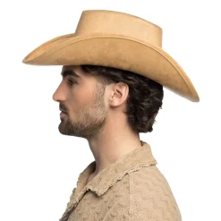Hut Cowboy Bronco, Einheitsgröße, Beige