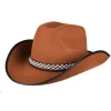 Hut Cowboy junior, braun, für Kinder