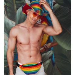 Hut Cowboy Pride, Einheitsgröße, Regenbogen