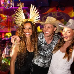 Hut Cowboy Rodeo Party, mit Pailletten, Einheitsgröße, Gold