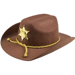 Hut Deputy Sheriff, braun, mit Stern