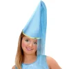 Hut Fee für Kinder mit Schleier, blau
