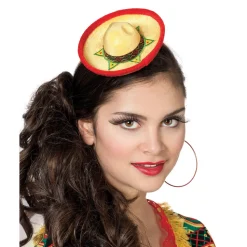 Hut Mini-Sombrero, gelb