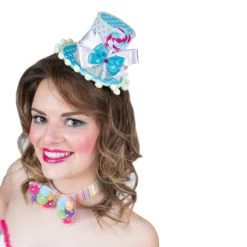 Hut Mini-Zylinder Candy, türkis