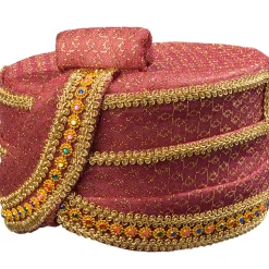 Hut Orient Sultan, rot/gold