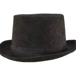 Hut Velour-Zylinder, schwarz, KW 59