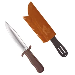 Indianer Messer in Wildledertasche für Kinder