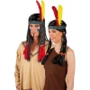 Indianer-Stirnband mit 2 Federn