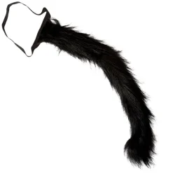 Katzenschwanz, modellierbar, schwarz