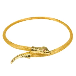 Kette Schlange, gold